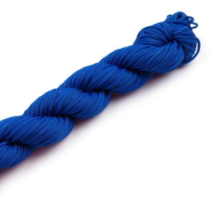 Shamballa šnúrka 1mm, modrá