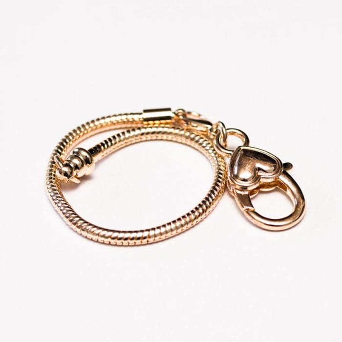 Hadia retiazka 18 cm rosegold