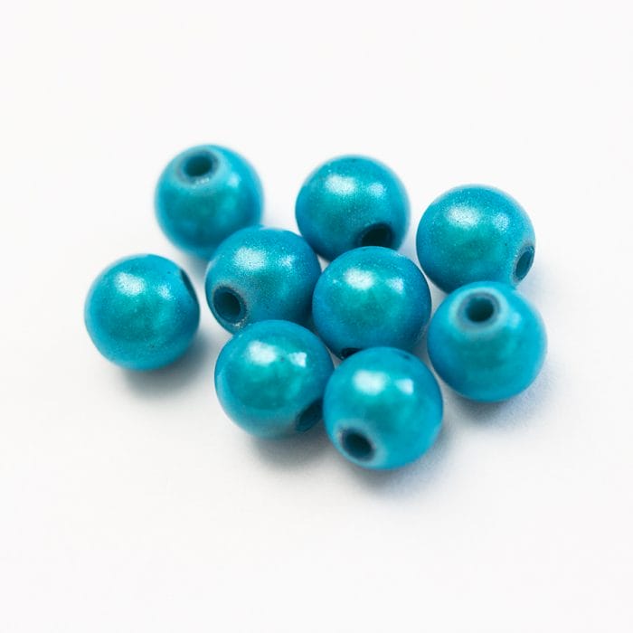 Zázračné korálky 8 mm bledomodré