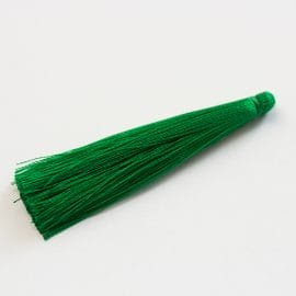 hodvabny-strapec-zeleny-6,5cm
