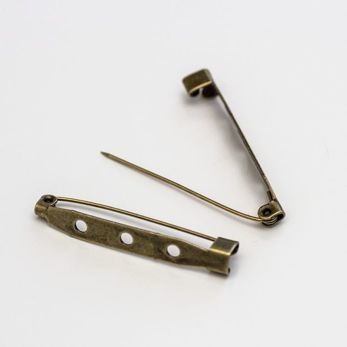 Brošňový mostík 20 mm farba bronz