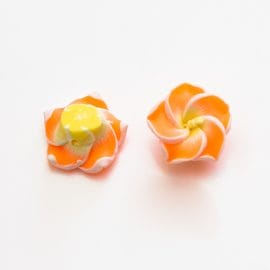 fimo-kvet-oranzovy-12mm