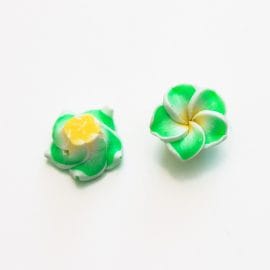 fimo-kvet-zeleny-12mm