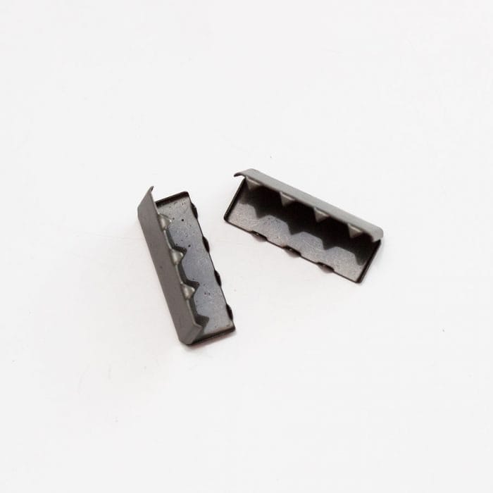 Kovová koncovka 25 mm gunmetal