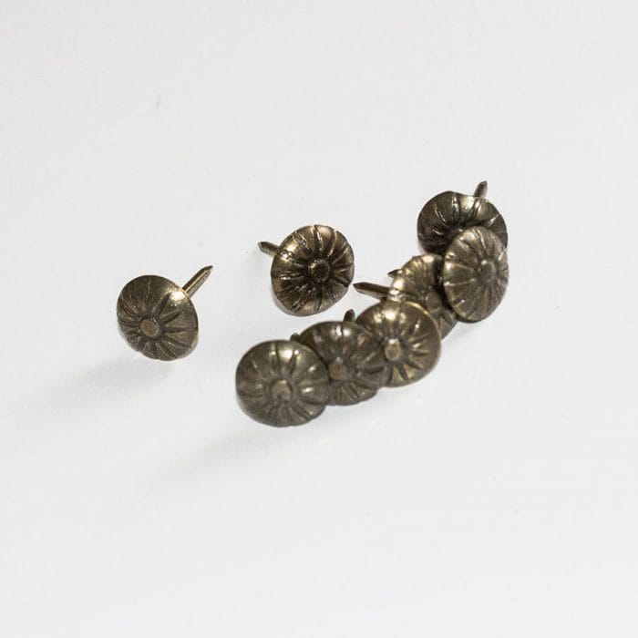 Ozdobné klince 10 x 10 mm farba bronz