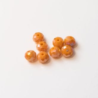 brusene-sklenen-koralky-8mm-orange