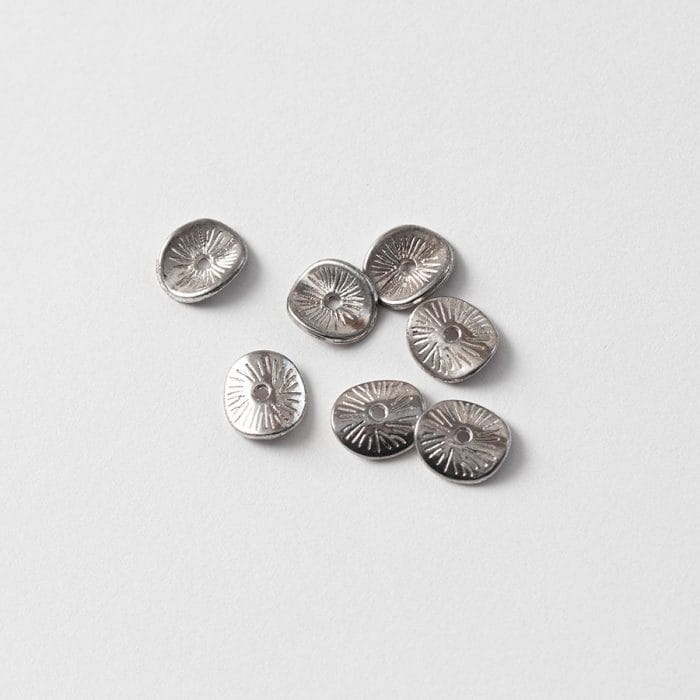 Bižutérny kaplík 9,5 mm ohnutý