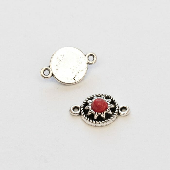 Konektor retro červené 8,8 x 13,5 mm